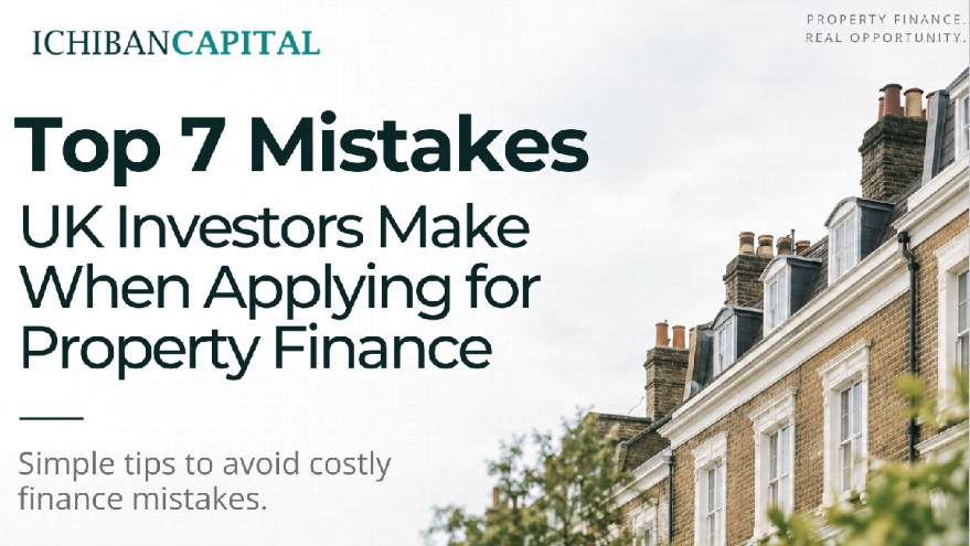 Top 7 Mistakes UK Investors Make When Applying for Property Finance